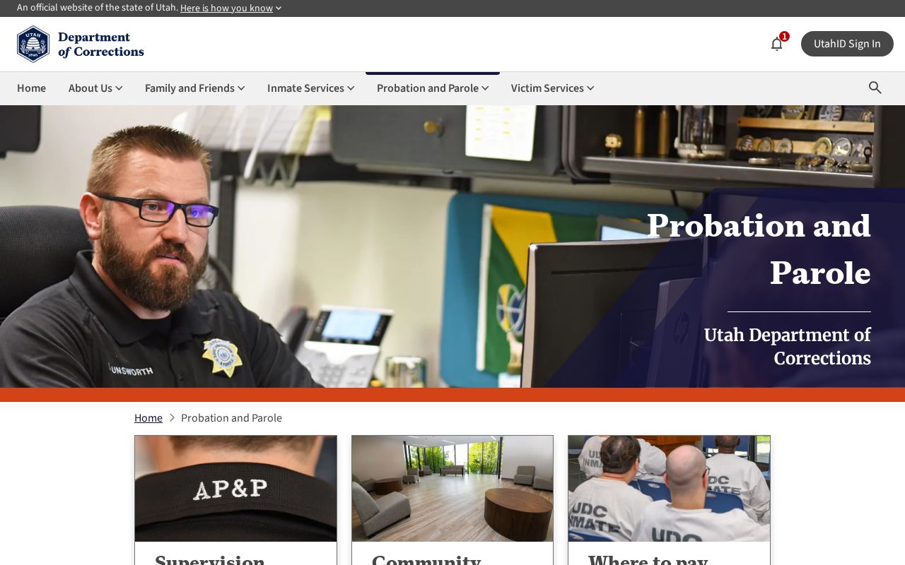 Box Elder County arrest and conviction records leading to state supervision