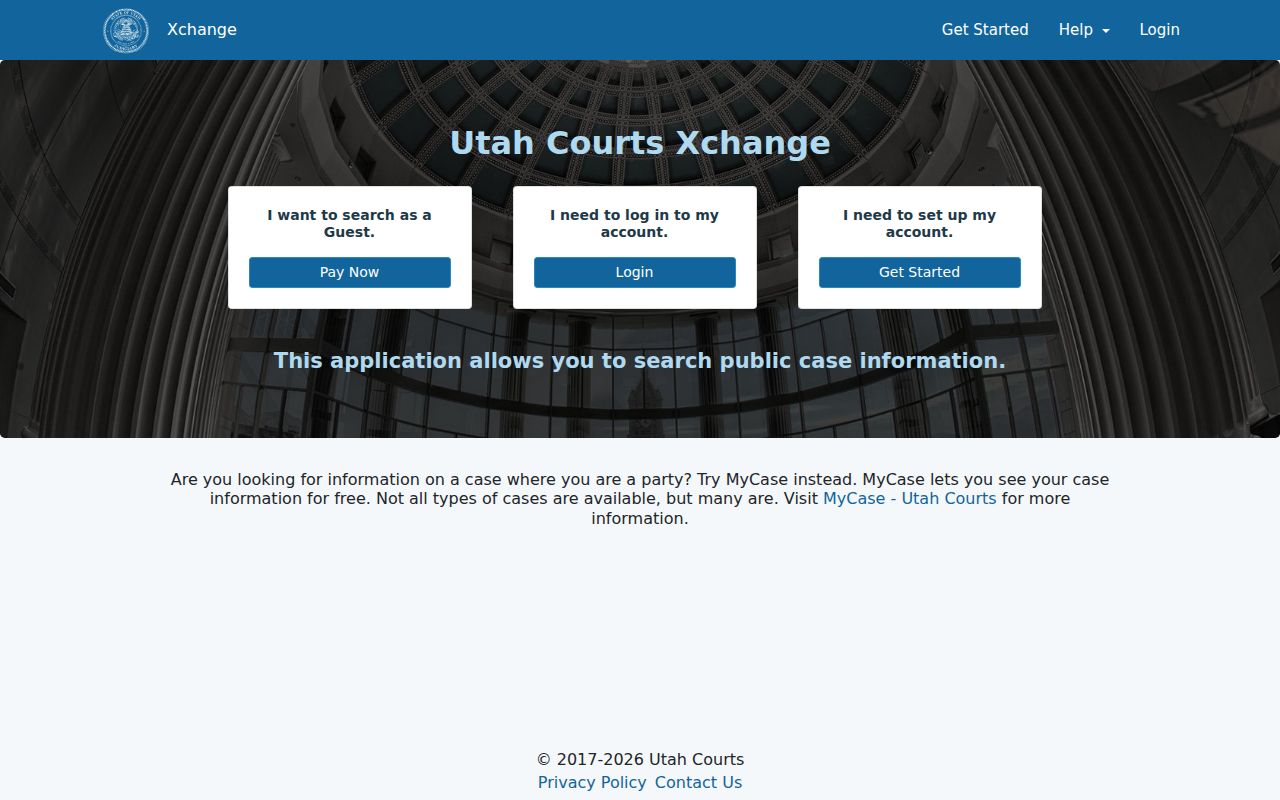 Box Elder County criminal court record search in Utah Xchange