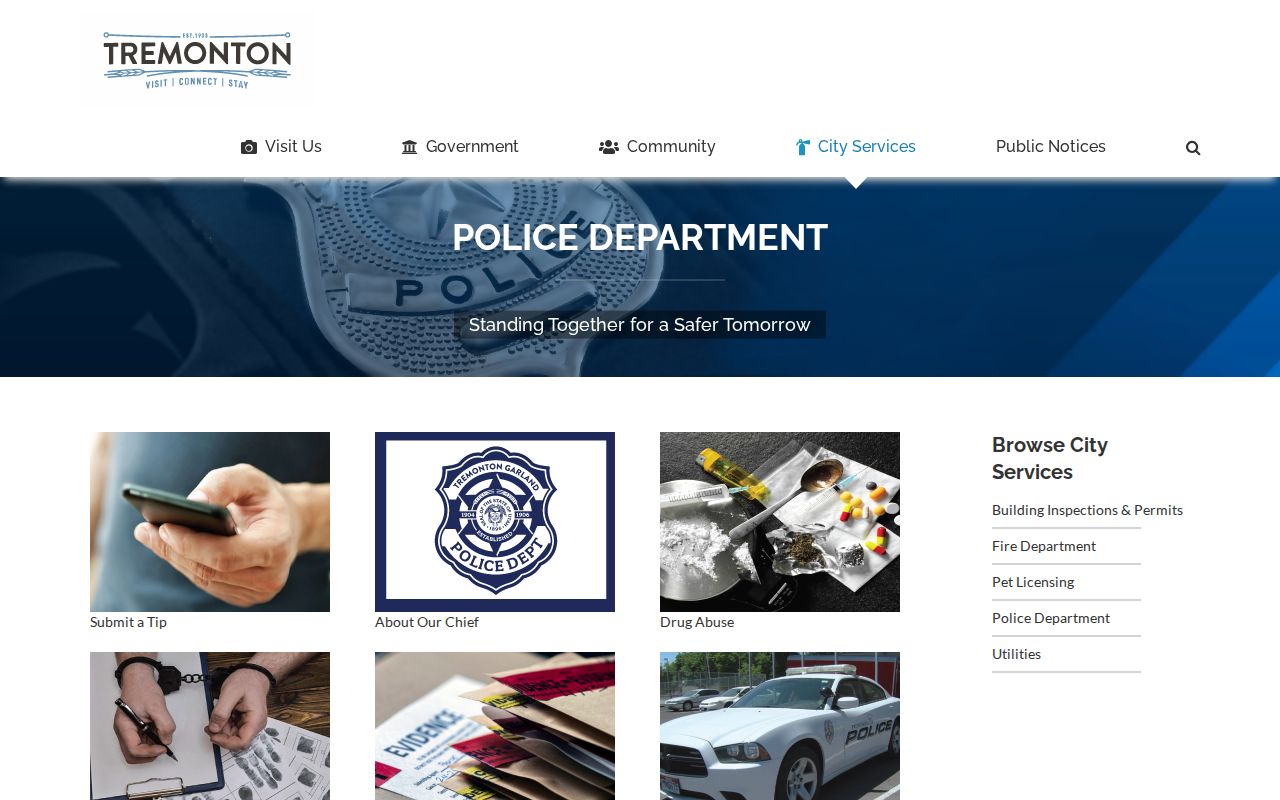 Tremonton police jurisdiction for Box Elder County sex offender registry questions
